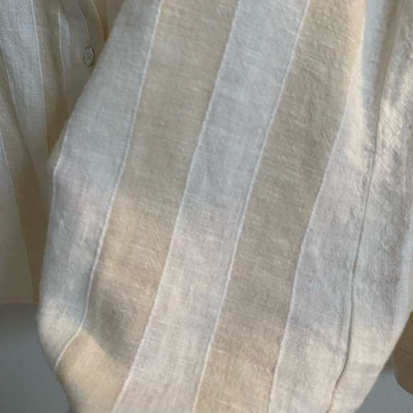 Cloth & Stone Women’s Striped Button Down Shirt - Picture 2 of 4